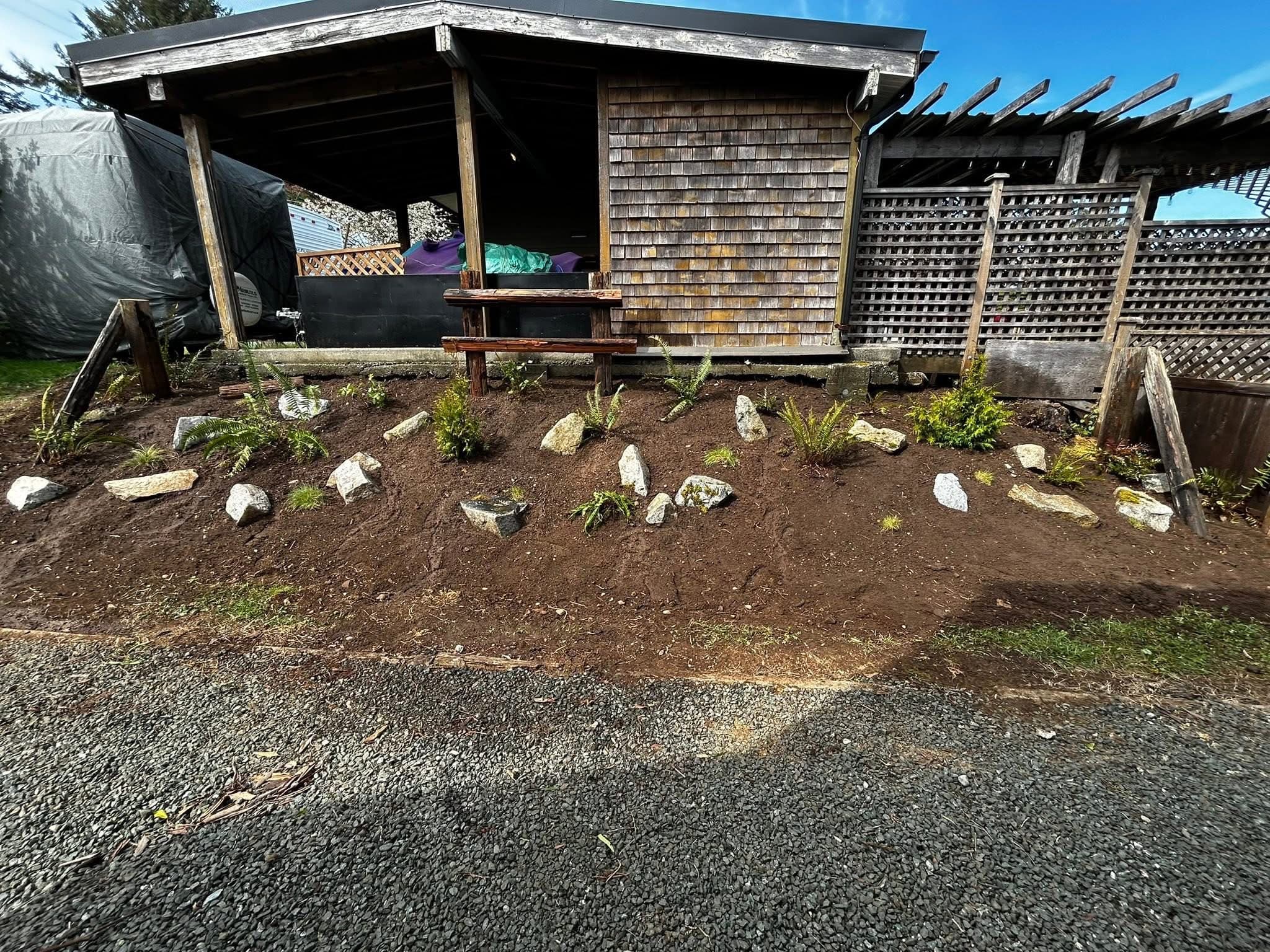 Before: Garden Bed Establishment