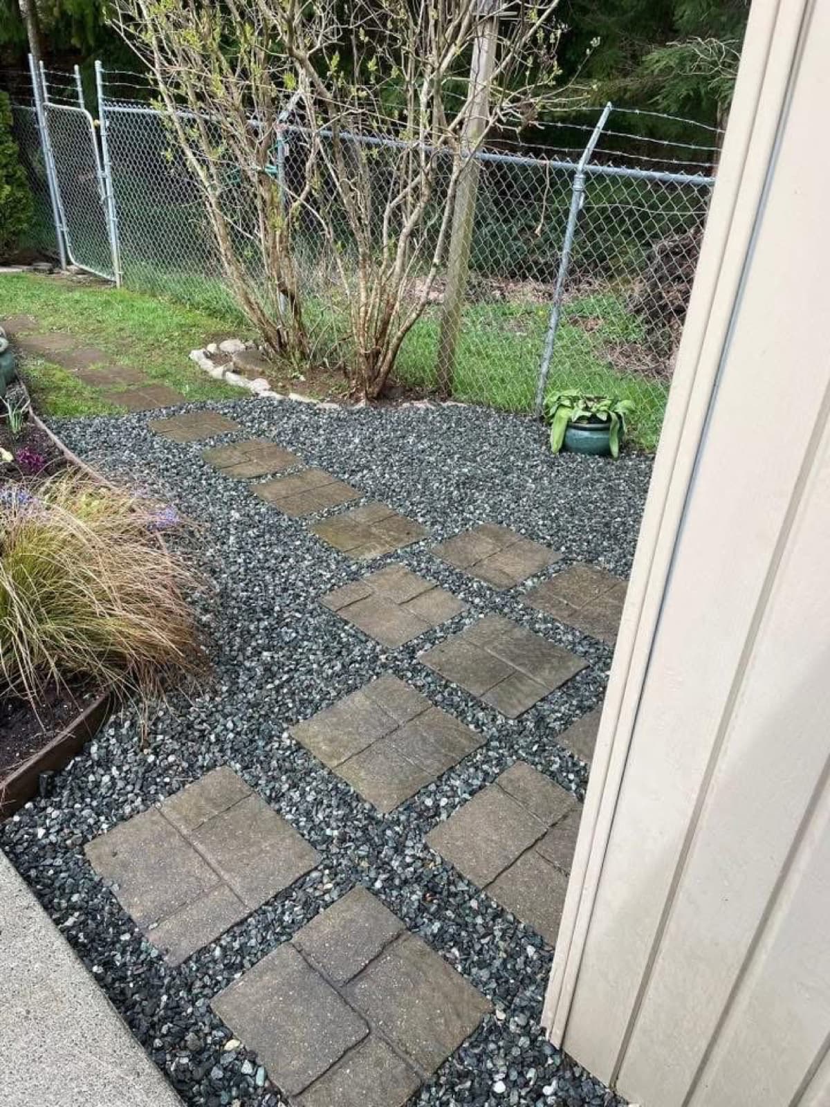 After: Paver Patio & Gravel Restoration